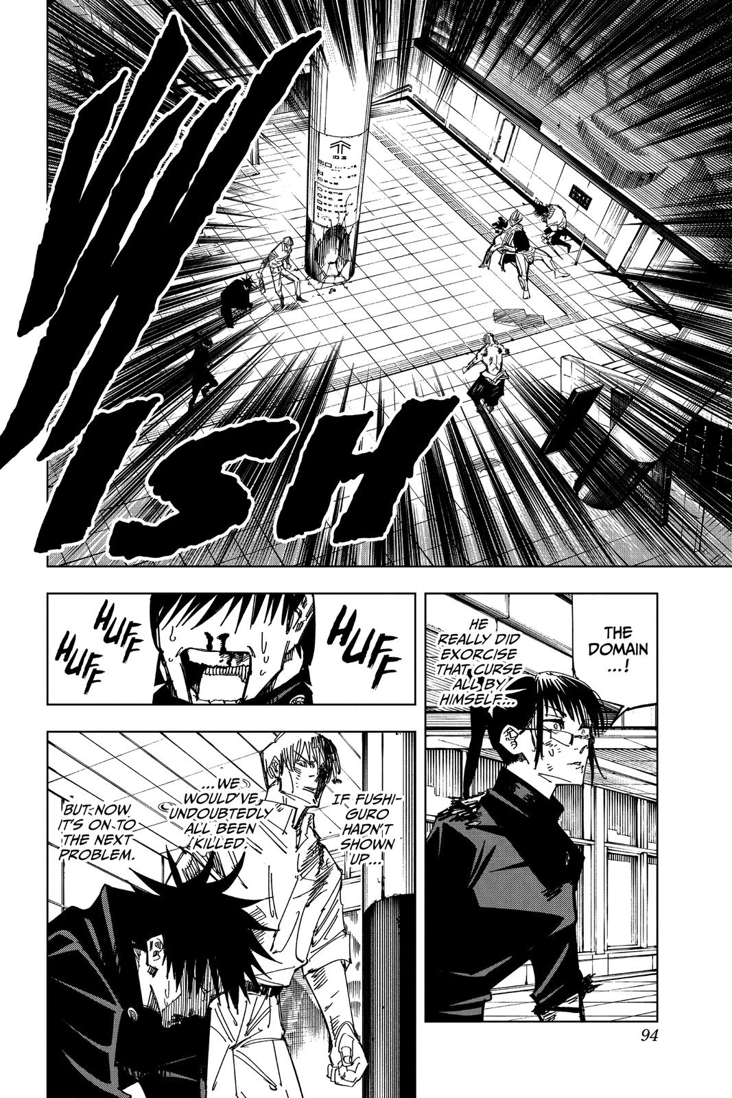 Jujutsu Kaisen Chapter 111 page 4 - Chapter 111: The Shibuya Incident, Part 29