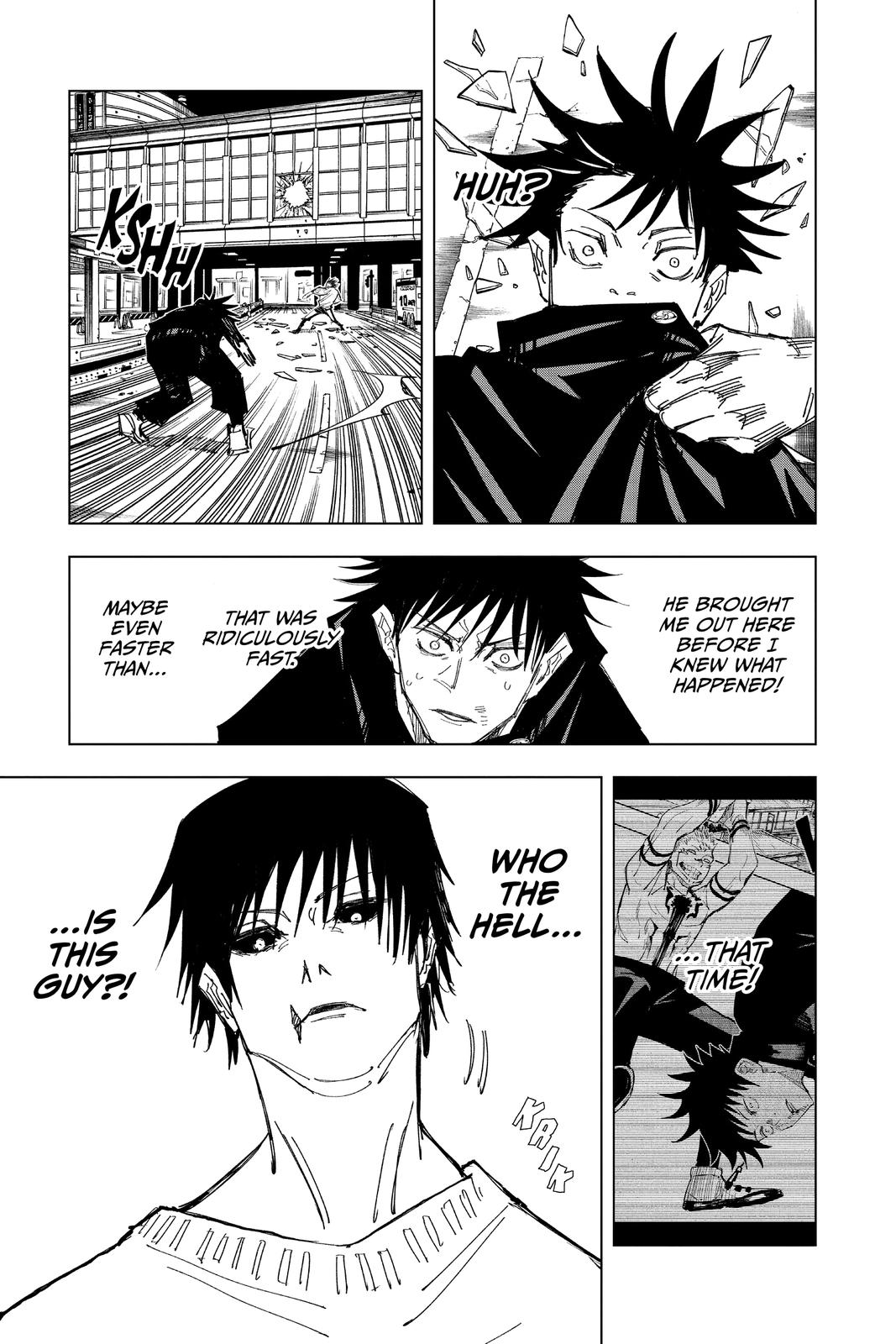 Jujutsu Kaisen Chapter 111 page 7 - Chapter 111: The Shibuya Incident, Part 29