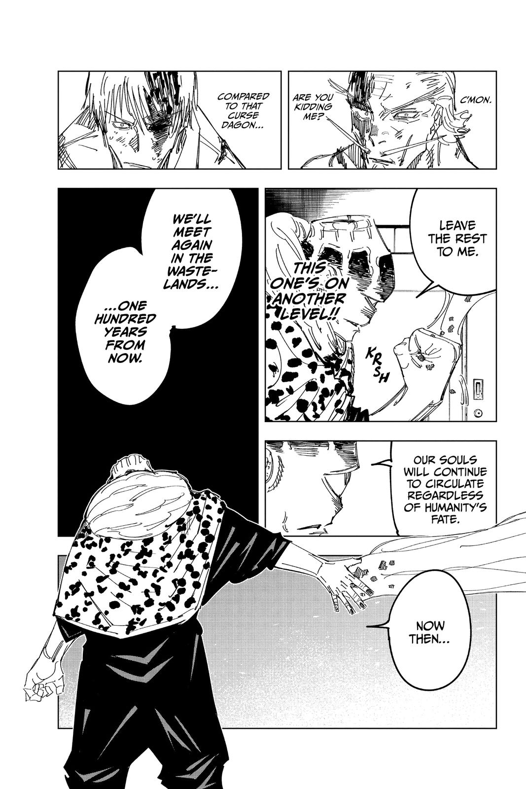 Jujutsu Kaisen Chapter 111 page 9 - Chapter 111: The Shibuya Incident, Part 29