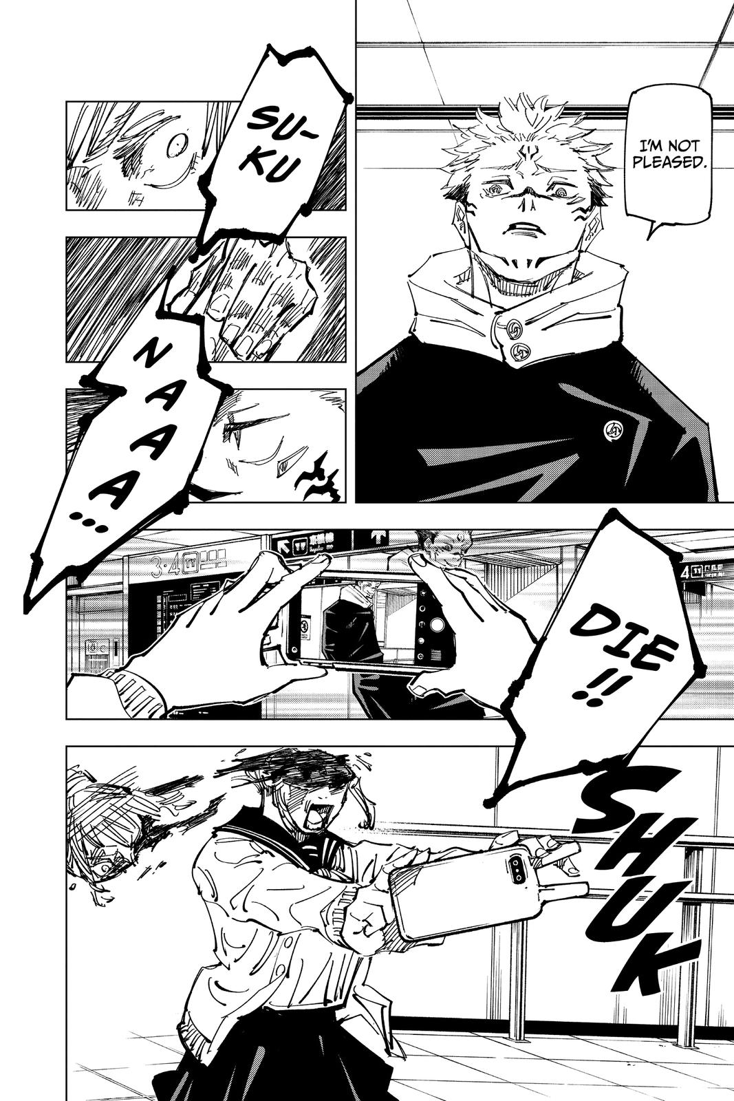Jujutsu Kaisen Chapter 112 page 14 - Chapter 112: The Shibuya Incident, Part 30