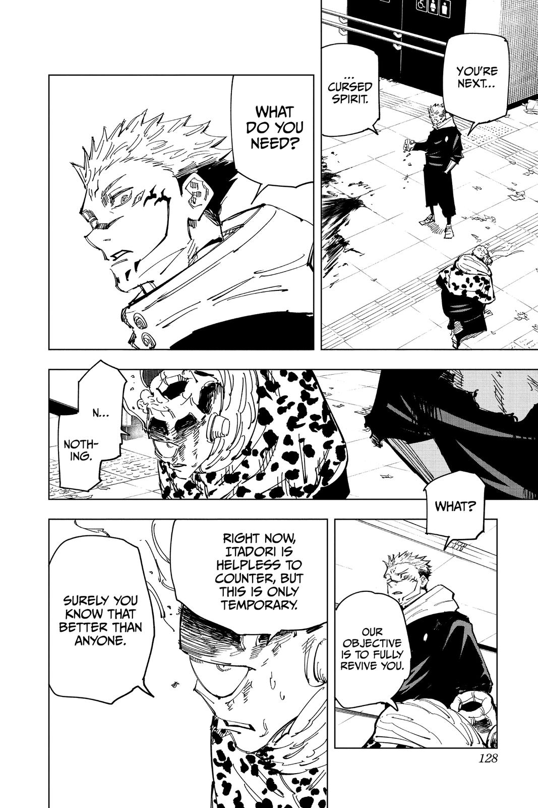 Jujutsu Kaisen Chapter 112 page 16 - Chapter 112: The Shibuya Incident, Part 30