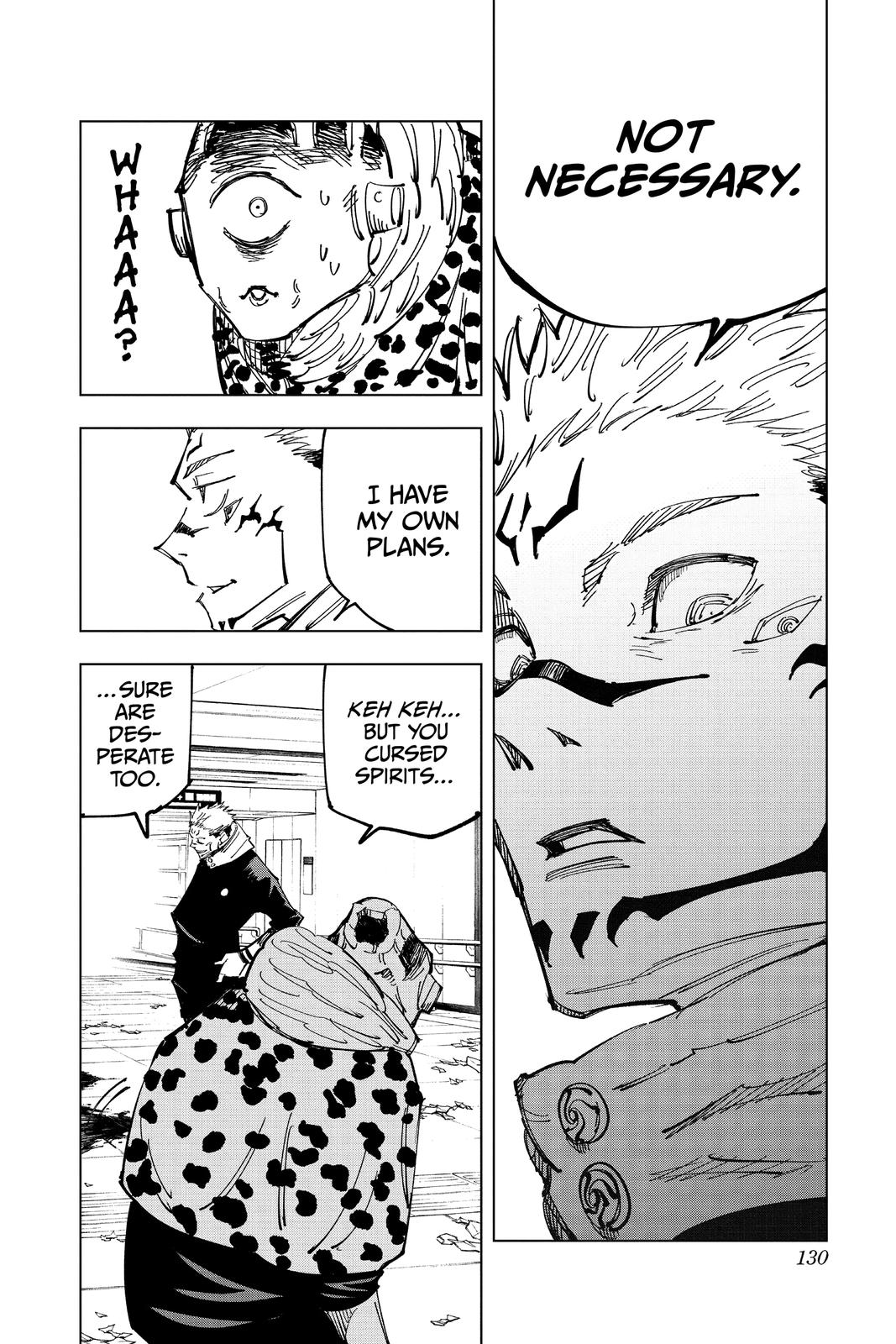 Jujutsu Kaisen Chapter 112 page 18 - Chapter 112: The Shibuya Incident, Part 30
