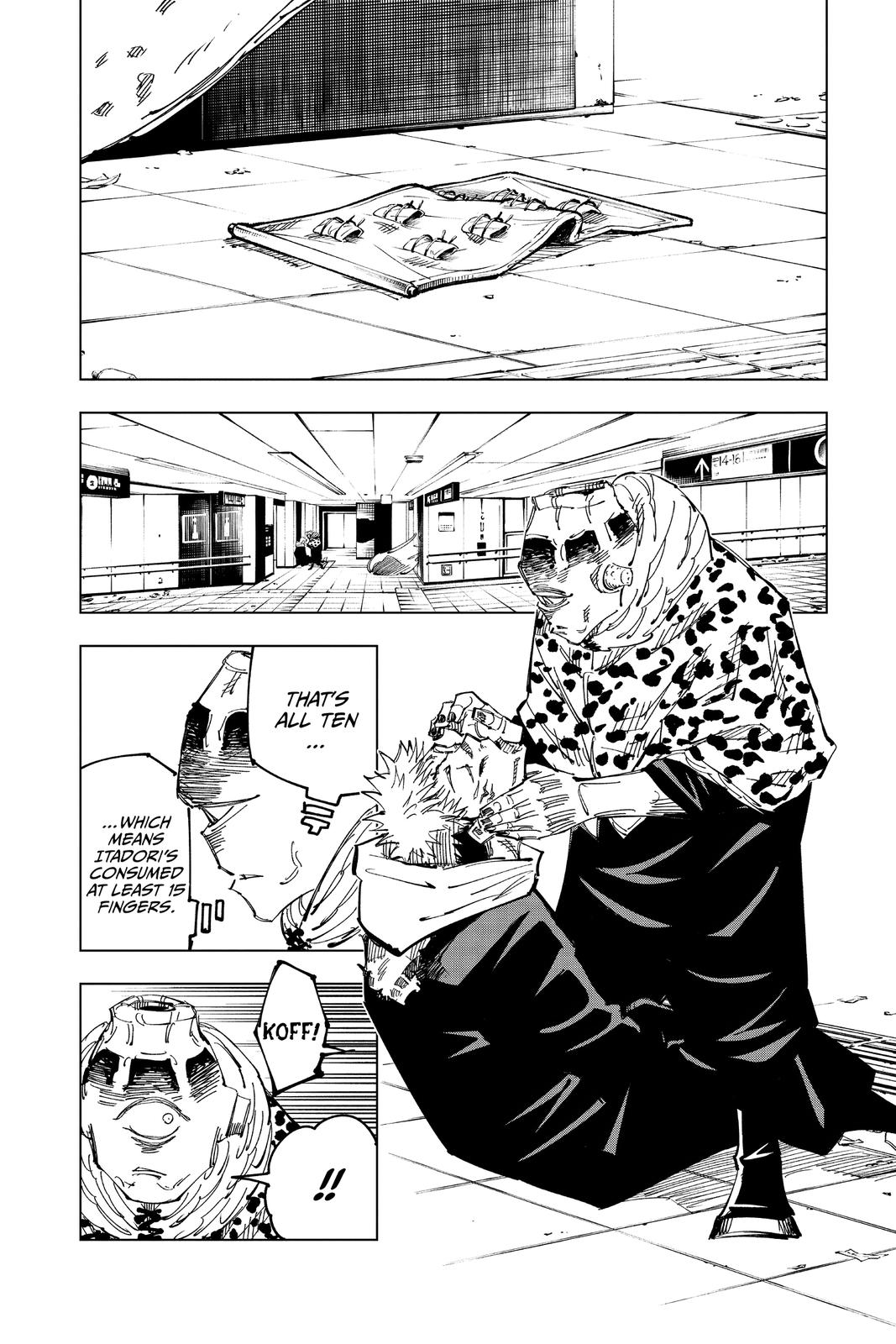 Jujutsu Kaisen Chapter 112 page 2 - Chapter 112: The Shibuya Incident, Part 30
