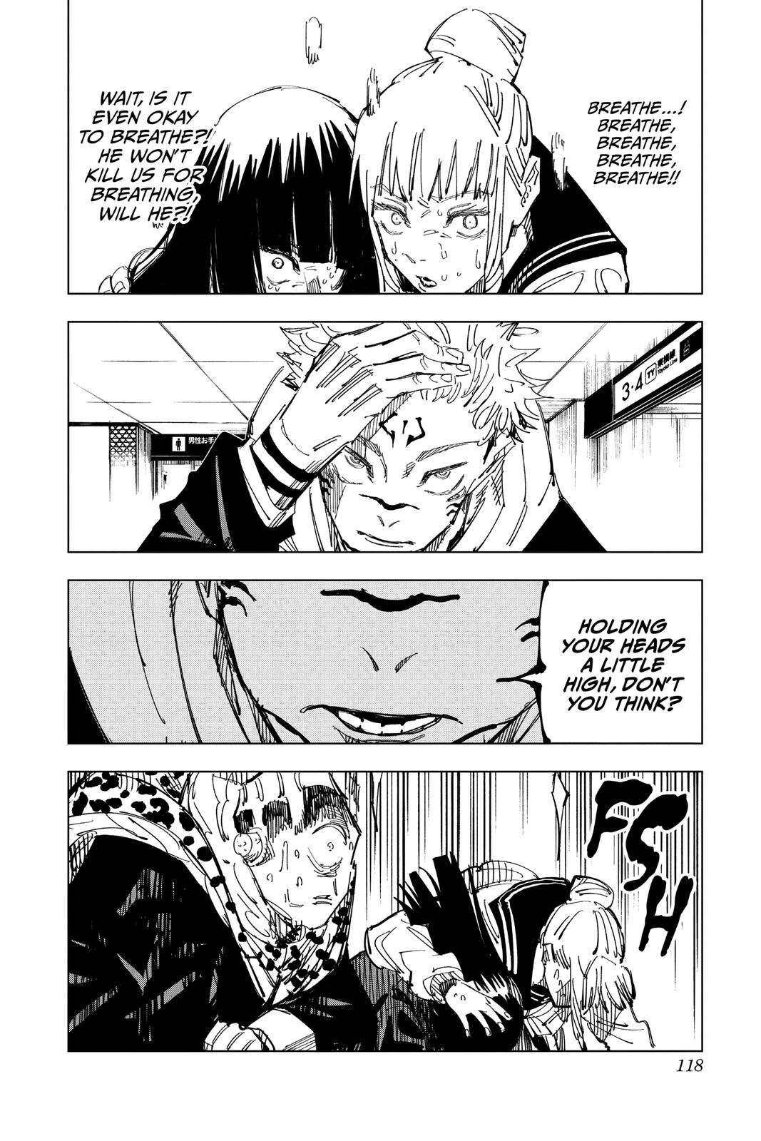 Jujutsu Kaisen Chapter 112 page 6 - Chapter 112: The Shibuya Incident, Part 30