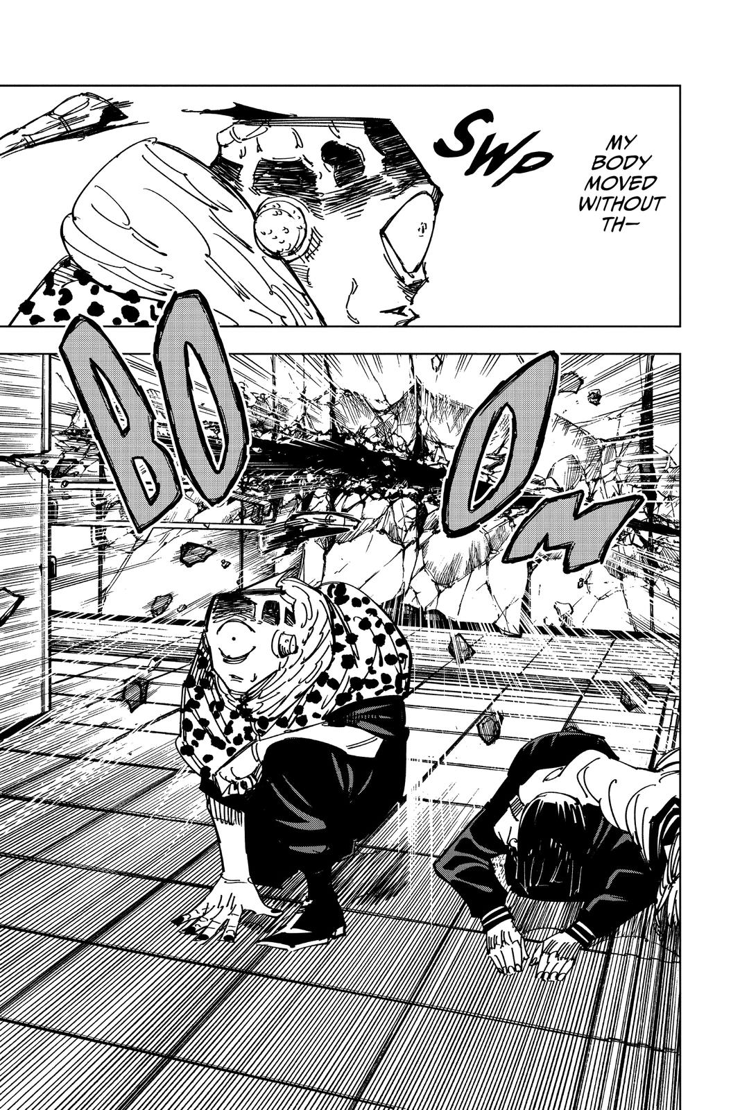 Jujutsu Kaisen Chapter 112 page 7 - Chapter 112: The Shibuya Incident, Part 30