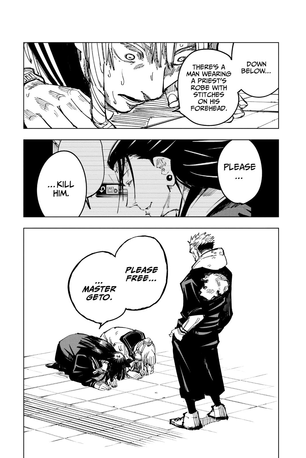 Jujutsu Kaisen Chapter 112 page 9 - Chapter 112: The Shibuya Incident, Part 30