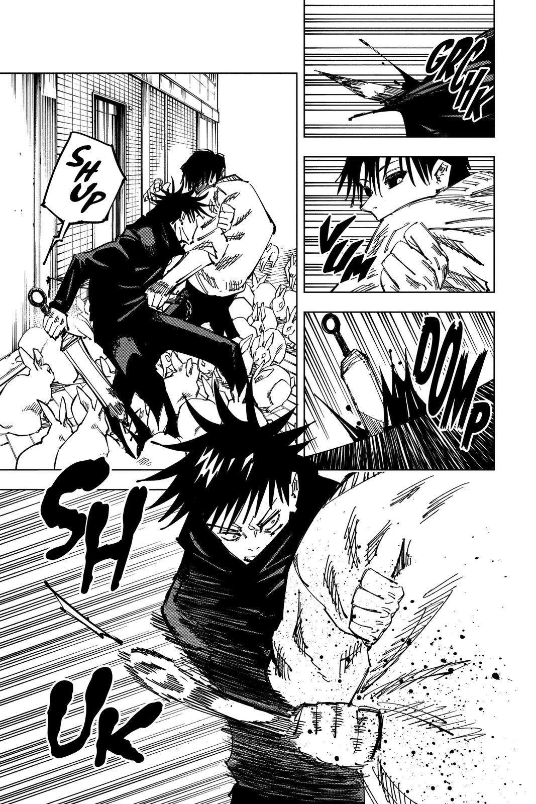 Jujutsu Kaisen Chapter 113 page 12 - Chapter 113: The Shibuya Incident, Part 31