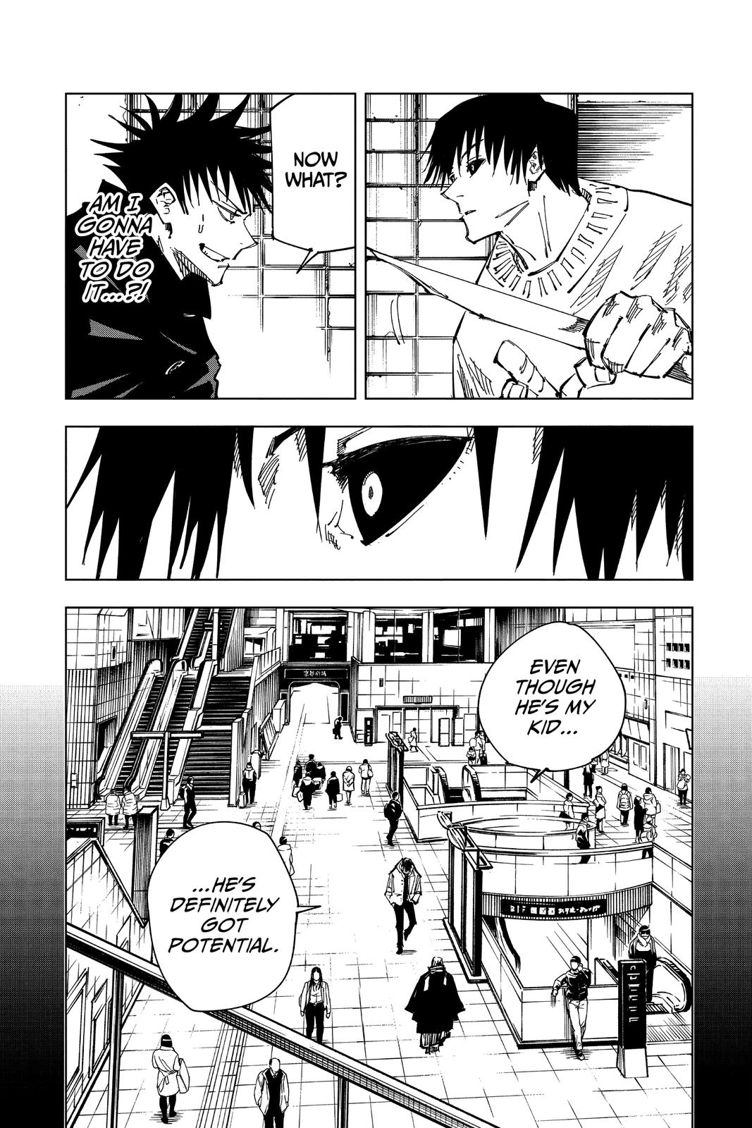 Jujutsu Kaisen Chapter 113 page 14 - Chapter 113: The Shibuya Incident, Part 31