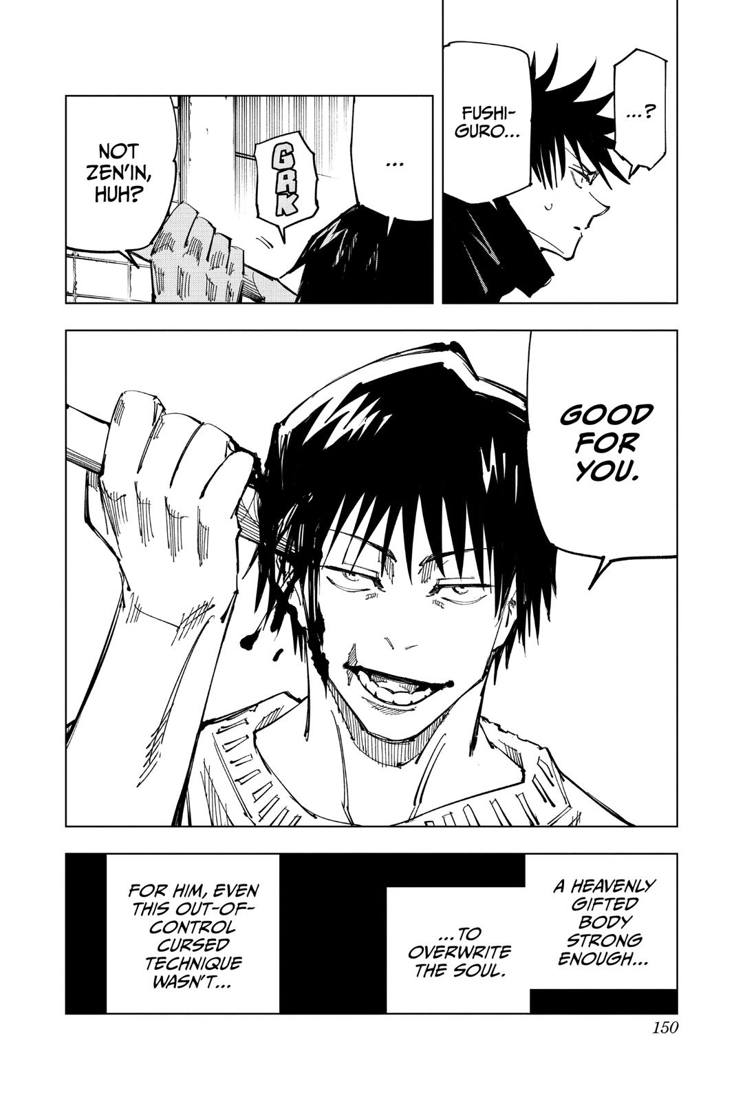 Jujutsu Kaisen Chapter 113 page 17 - Chapter 113: The Shibuya Incident, Part 31
