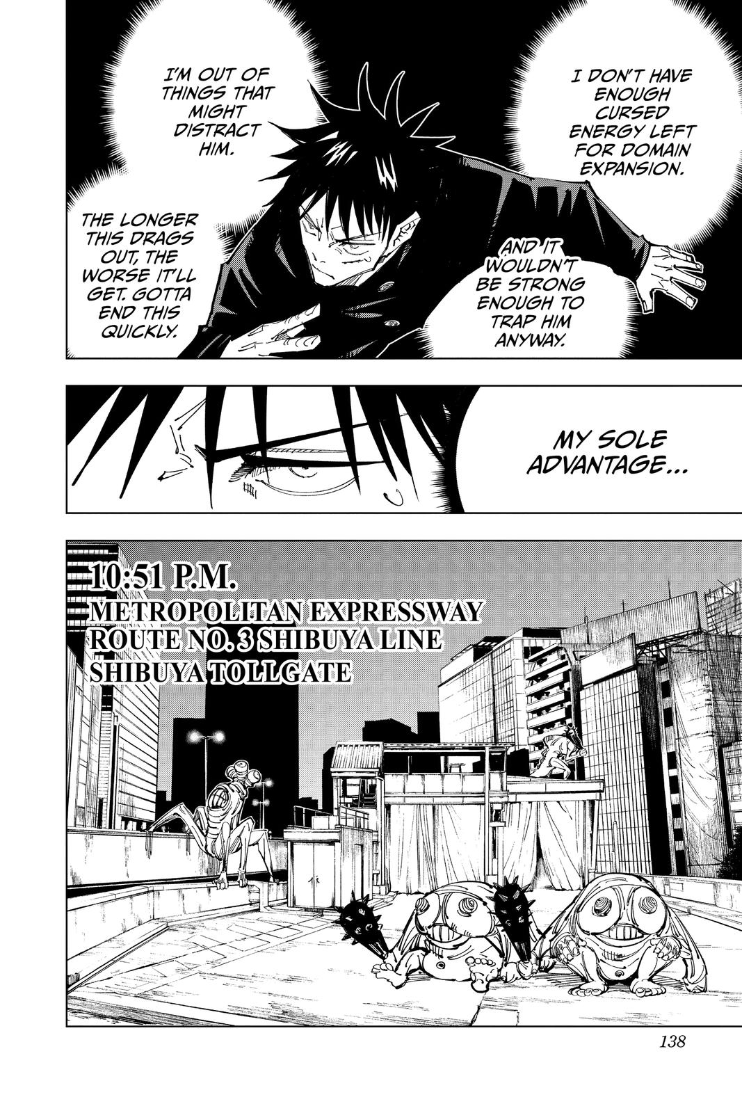 Jujutsu Kaisen Chapter 113 page 5 - Chapter 113: The Shibuya Incident, Part 31