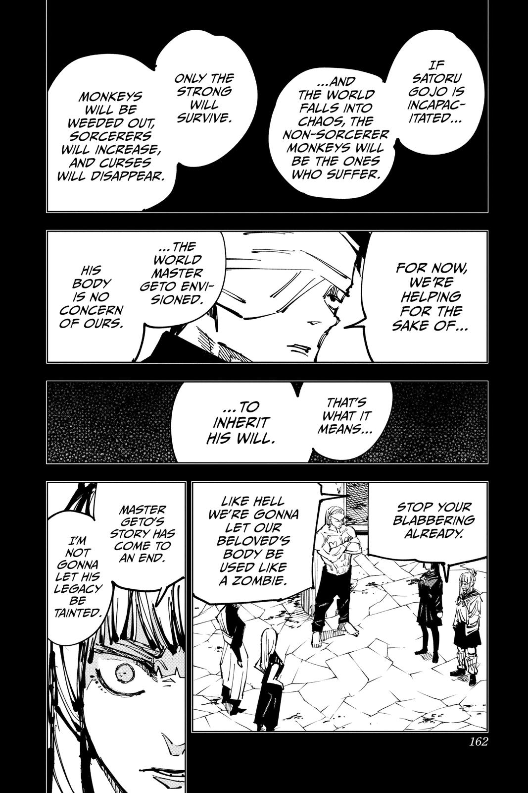 Jujutsu Kaisen Chapter 114 page 10 - Chapter 114: The Shibuya Incident, Part 32