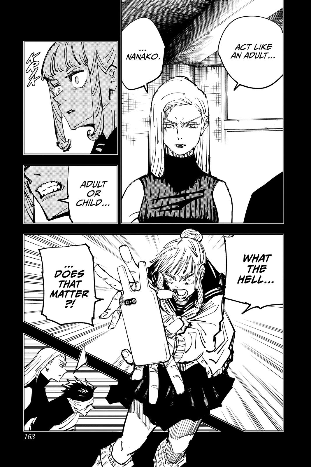 Jujutsu Kaisen Chapter 114 page 11 - Chapter 114: The Shibuya Incident, Part 32