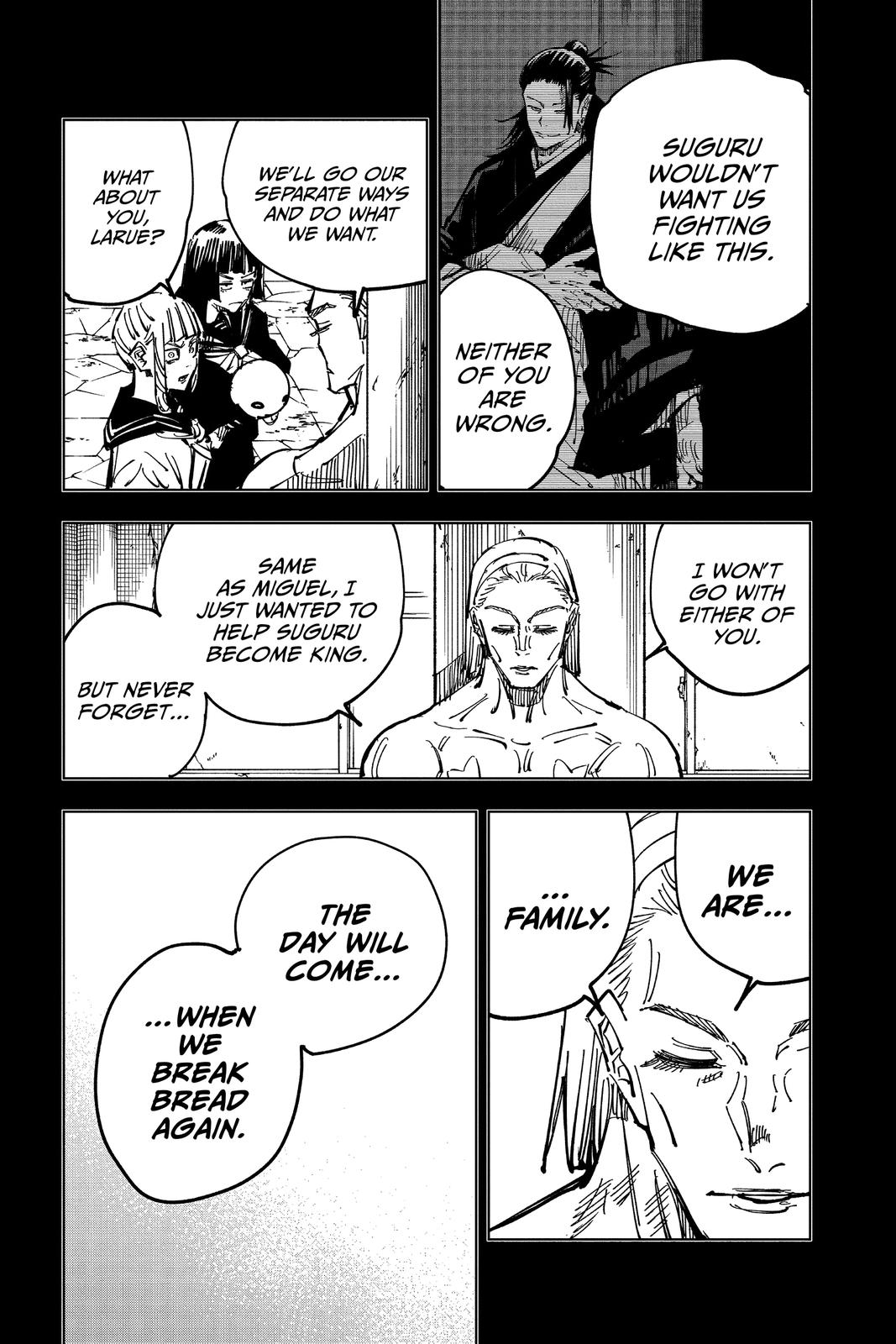 Jujutsu Kaisen Chapter 114 page 13 - Chapter 114: The Shibuya Incident, Part 32