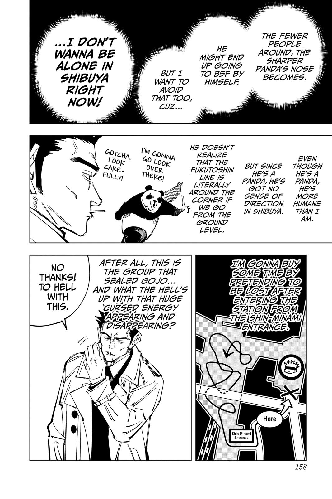 Jujutsu Kaisen Chapter 114 page 6 - Chapter 114: The Shibuya Incident, Part 32