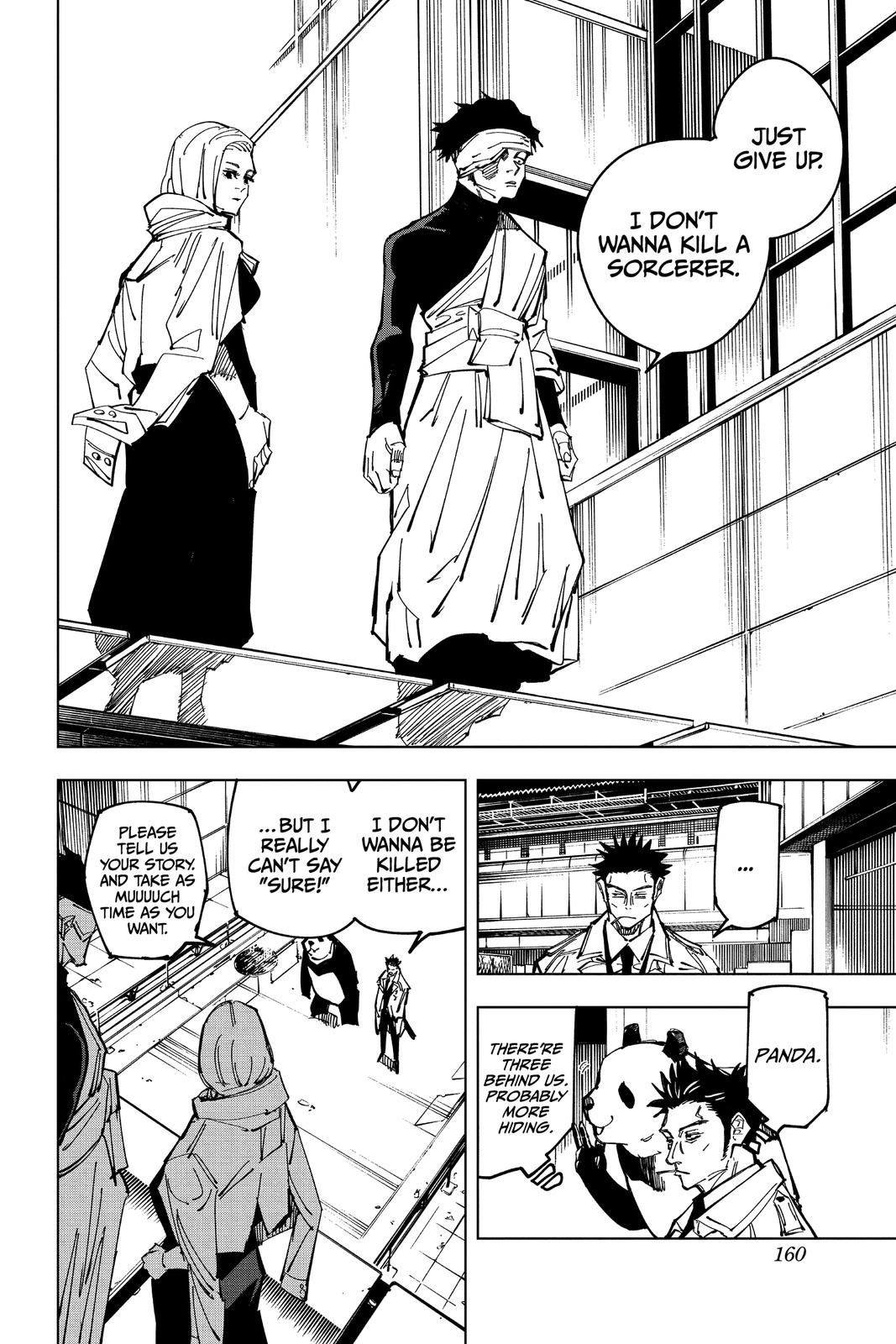 Jujutsu Kaisen Chapter 114 page 8 - Chapter 114: The Shibuya Incident, Part 32
