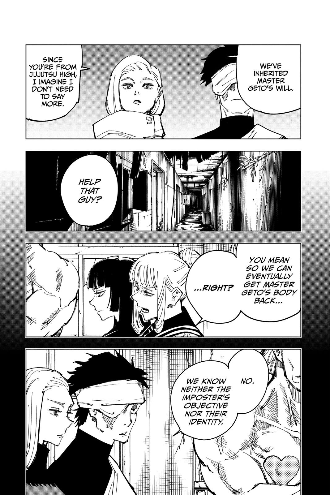 Jujutsu Kaisen Chapter 114 page 9 - Chapter 114: The Shibuya Incident, Part 32