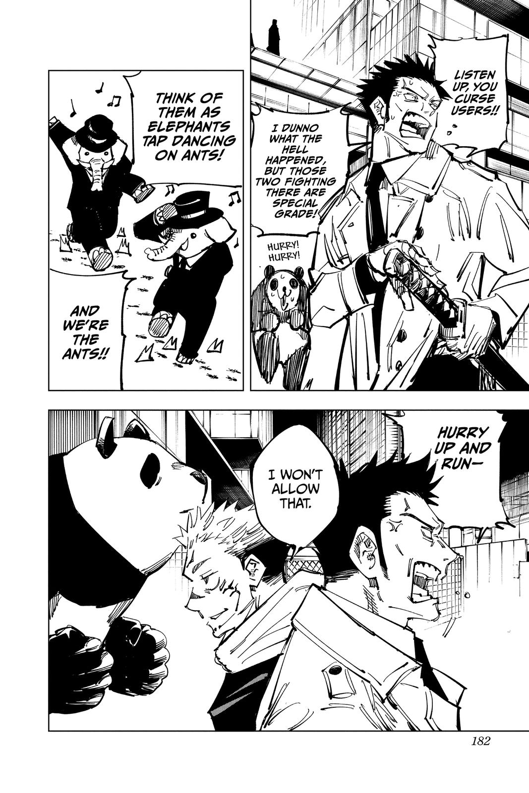 Jujutsu Kaisen Chapter 115 page 10 - Chapter 115: The Shibuya Incident, Part 33