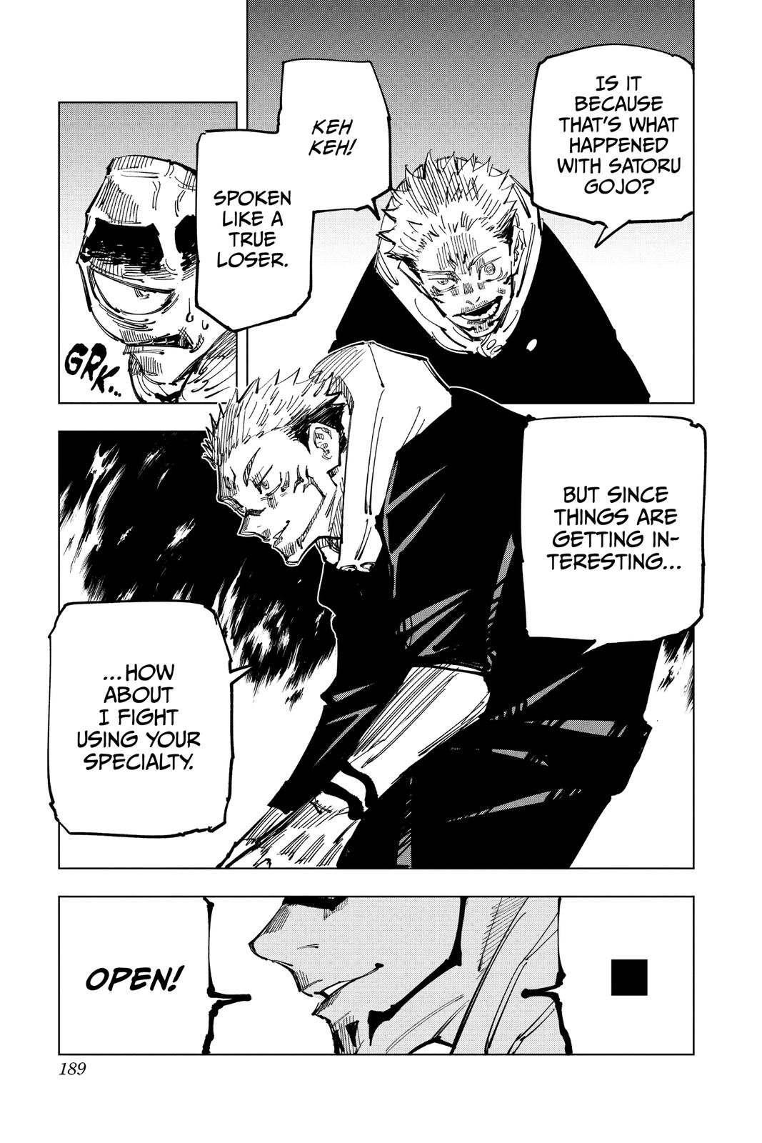 Jujutsu Kaisen Chapter 115 page 16 - Chapter 115: The Shibuya Incident, Part 33