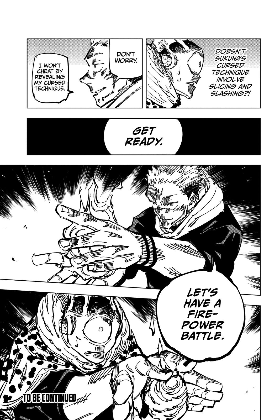 Jujutsu Kaisen Chapter 115 page 18 - Chapter 115: The Shibuya Incident, Part 33