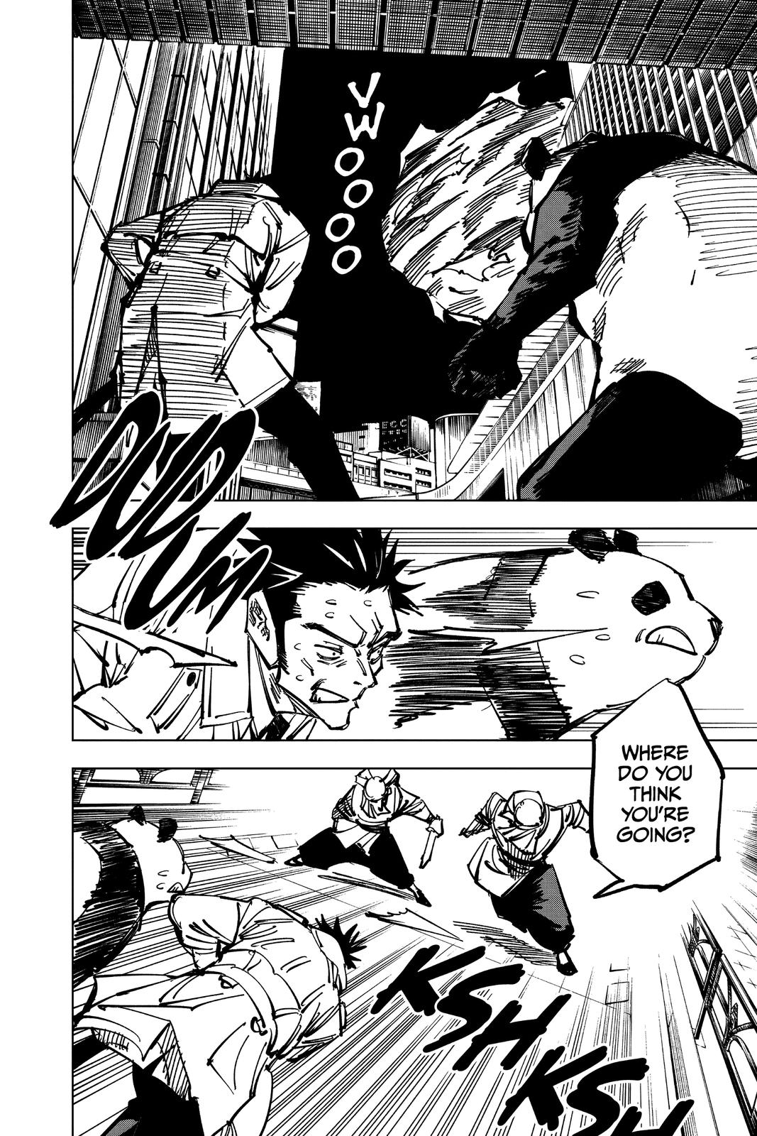 Jujutsu Kaisen Chapter 115 page 8 - Chapter 115: The Shibuya Incident, Part 33