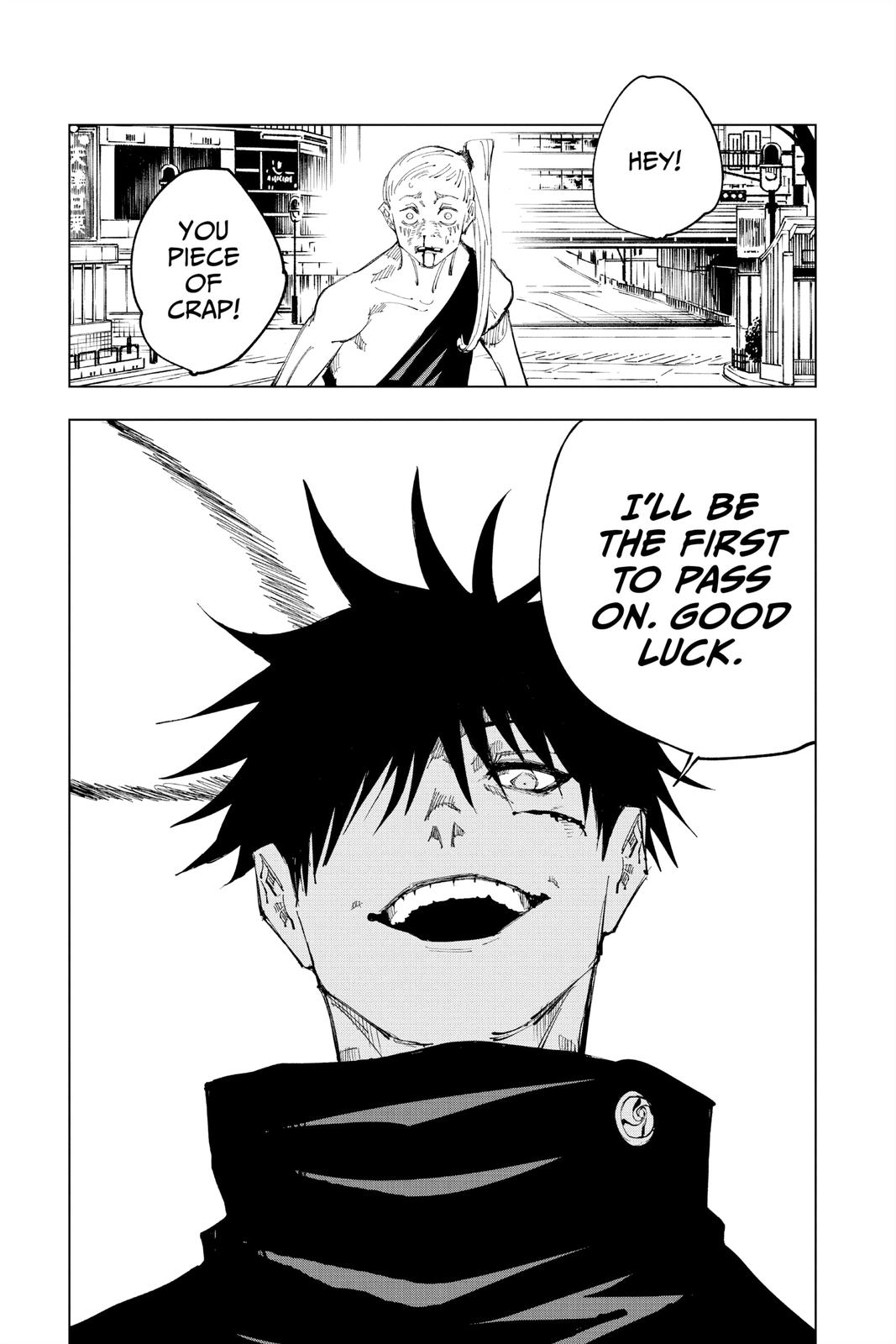 Jujutsu Kaisen Chapter 117 page 12 - Chapter 117: The Shibuya Incident, Part 35