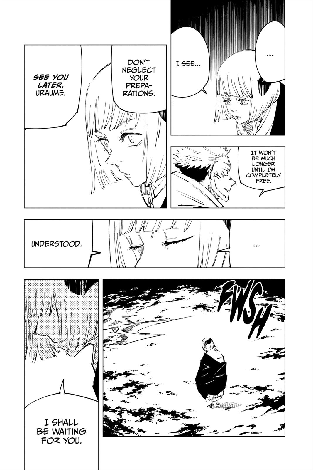 Jujutsu Kaisen Chapter 117 page 15 - Chapter 117: The Shibuya Incident, Part 35