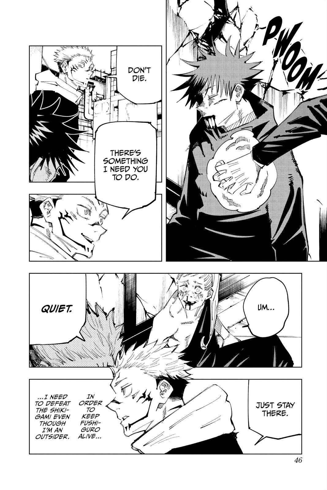 Jujutsu Kaisen Chapter 117 page 18 - Chapter 117: The Shibuya Incident, Part 35