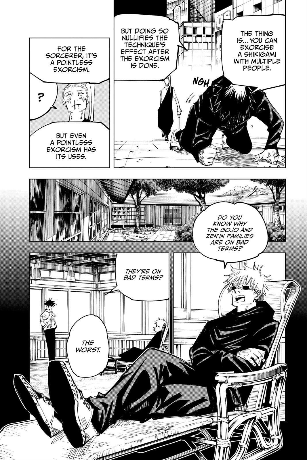 Jujutsu Kaisen Chapter 117 page 5 - Chapter 117: The Shibuya Incident, Part 35