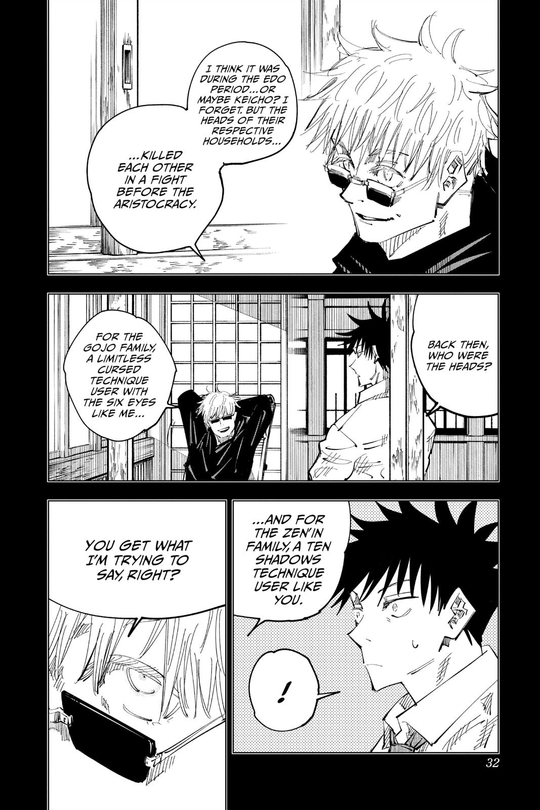 Jujutsu Kaisen Chapter 117 page 6 - Chapter 117: The Shibuya Incident, Part 35