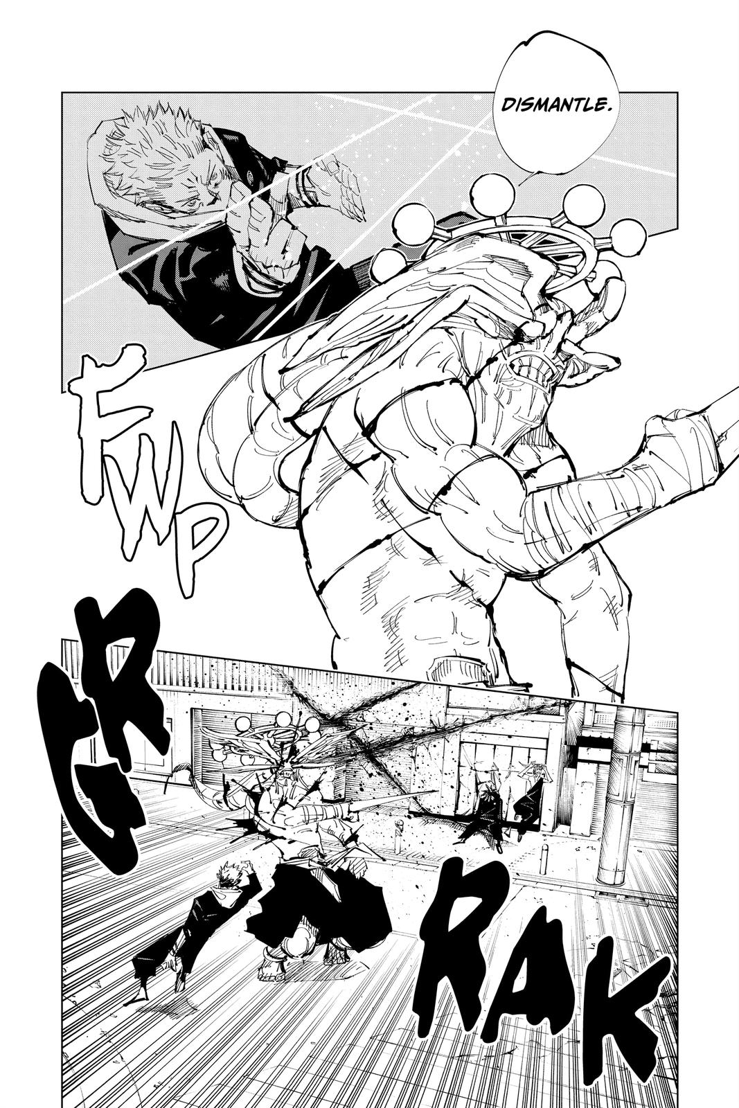 Jujutsu Kaisen Chapter 118 page 4 - Chapter 118: The Shibuya Incident, Part 36
