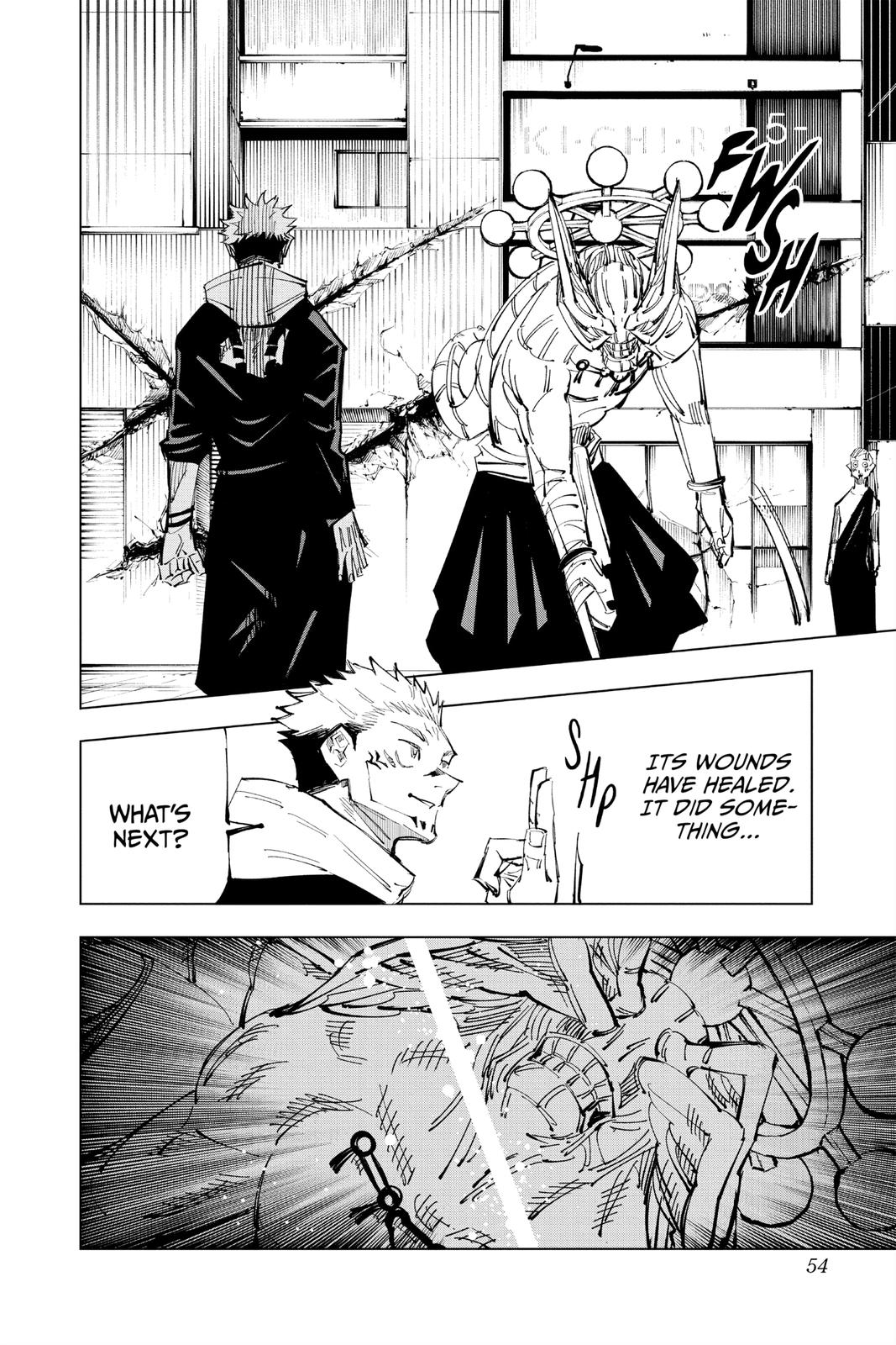 Jujutsu Kaisen Chapter 118 page 6 - Chapter 118: The Shibuya Incident, Part 36