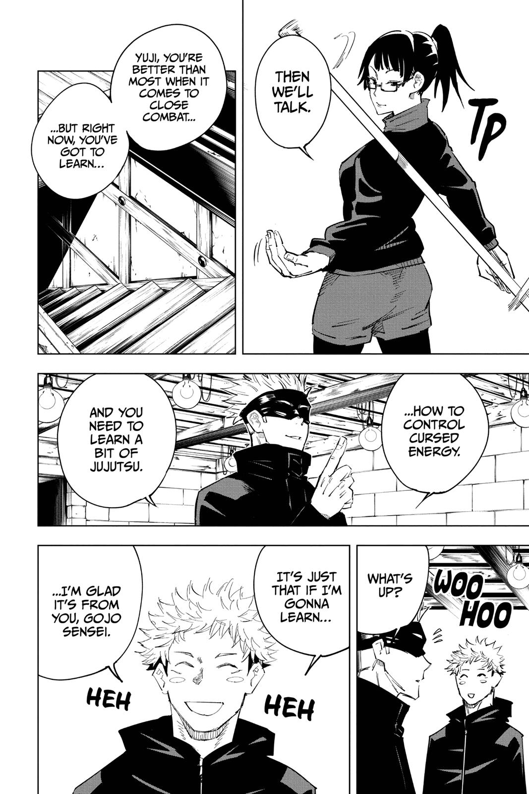 Jujutsu Kaisen Chapter 12 page 10 - Chapter 12: Pushing Forward