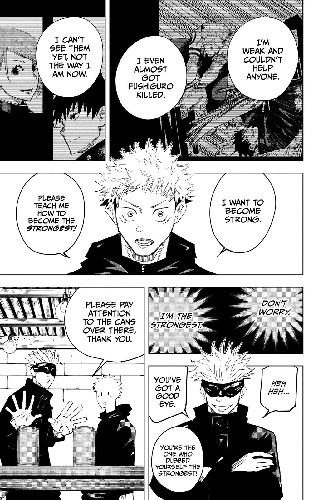Jujutsu Kaisen Chapter 12 page 11 - Chapter 12: Pushing Forward