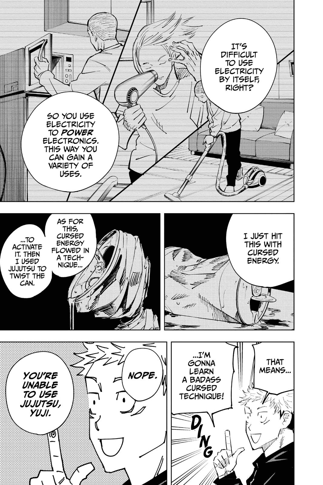 Jujutsu Kaisen Chapter 12 page 13 - Chapter 12: Pushing Forward