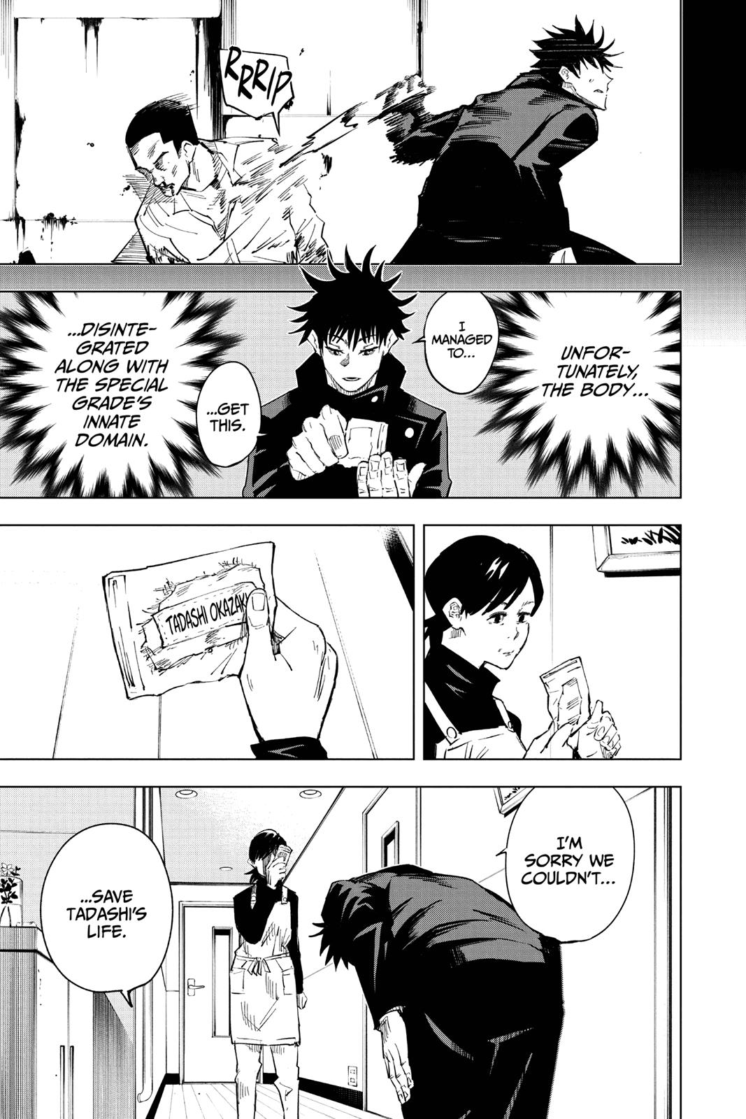Jujutsu Kaisen Chapter 12 page 7 - Chapter 12: Pushing Forward
