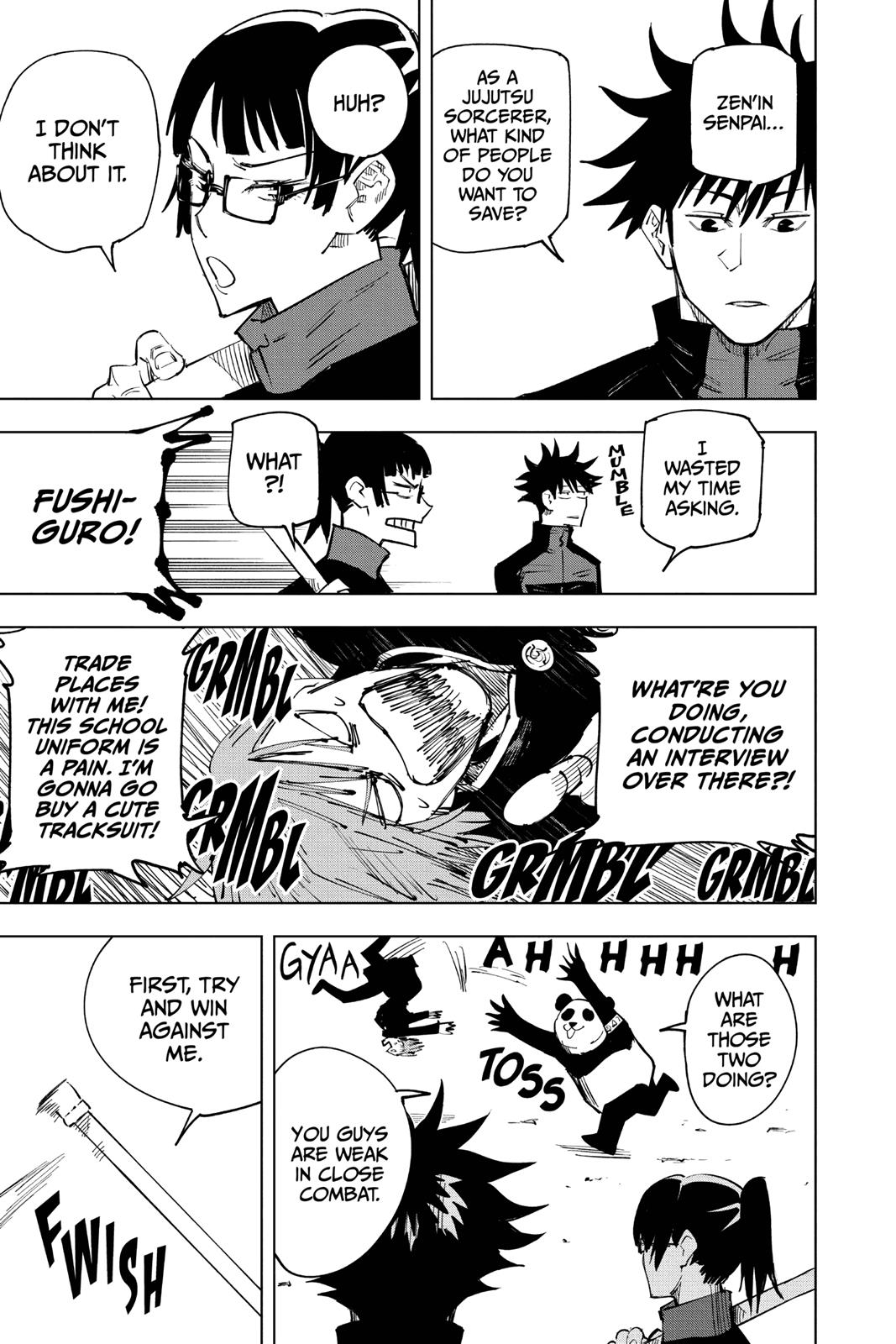 Jujutsu Kaisen Chapter 12 page 9 - Chapter 12: Pushing Forward