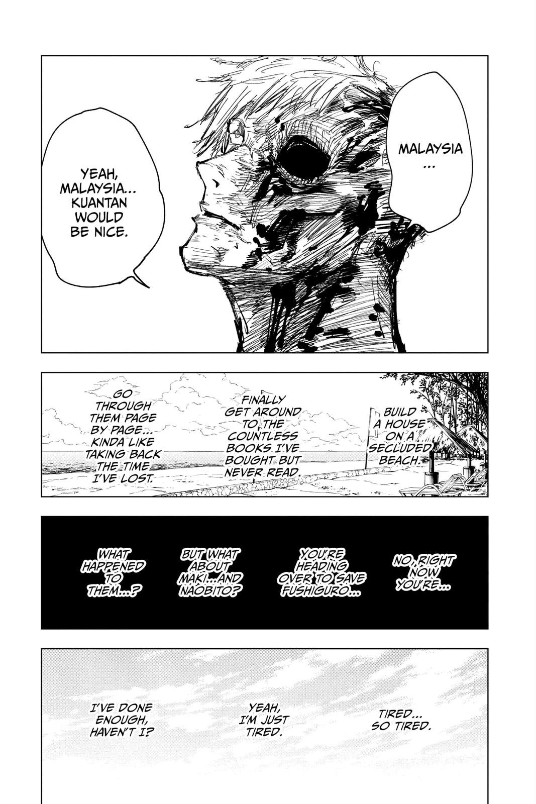 Jujutsu Kaisen Chapter 120 page 11 - Chapter 120: The Shibuya Incident, Part 38