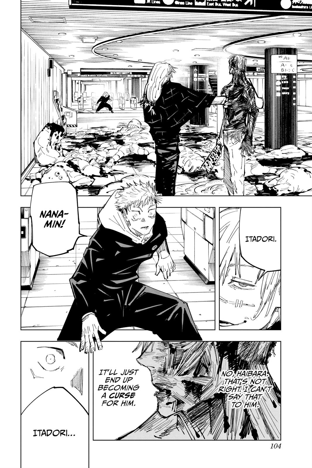 Jujutsu Kaisen Chapter 120 page 15 - Chapter 120: The Shibuya Incident, Part 38