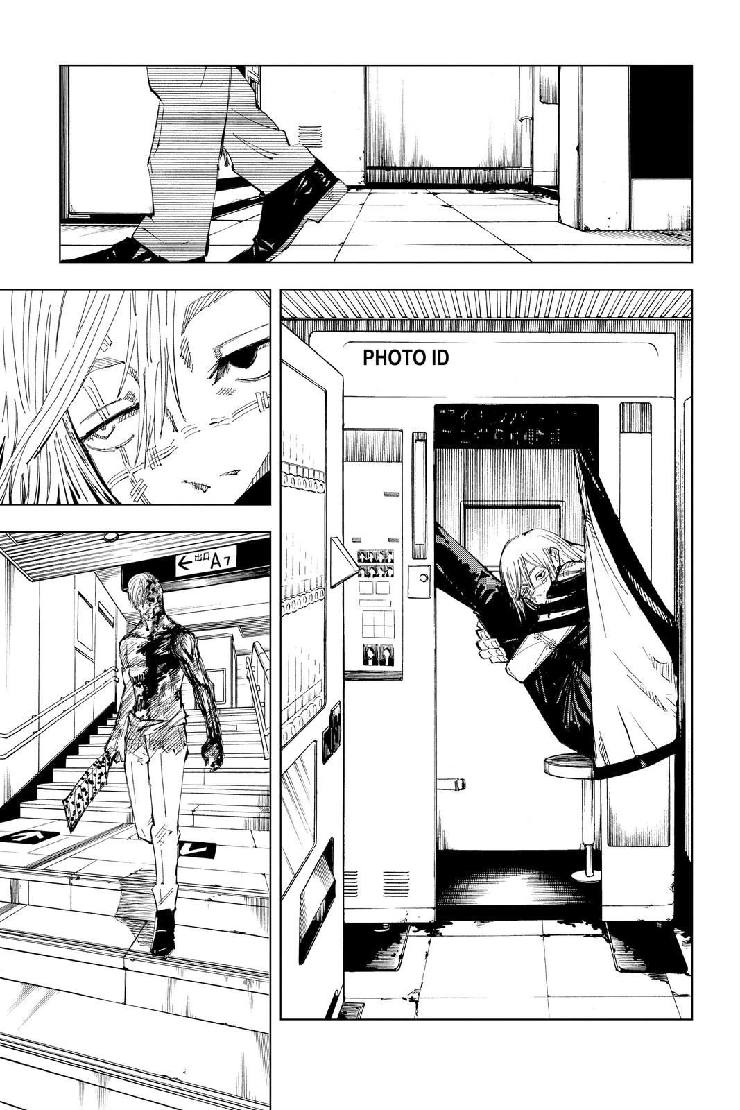 Jujutsu Kaisen Chapter 120 page 9 - Chapter 120: The Shibuya Incident, Part 38