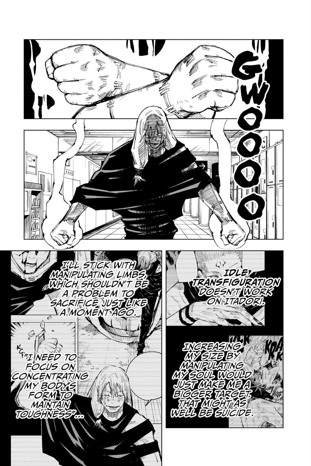 Jujutsu Kaisen Chapter 121 page 12 - Chapter 121: The Shibuya Incident, Part 39