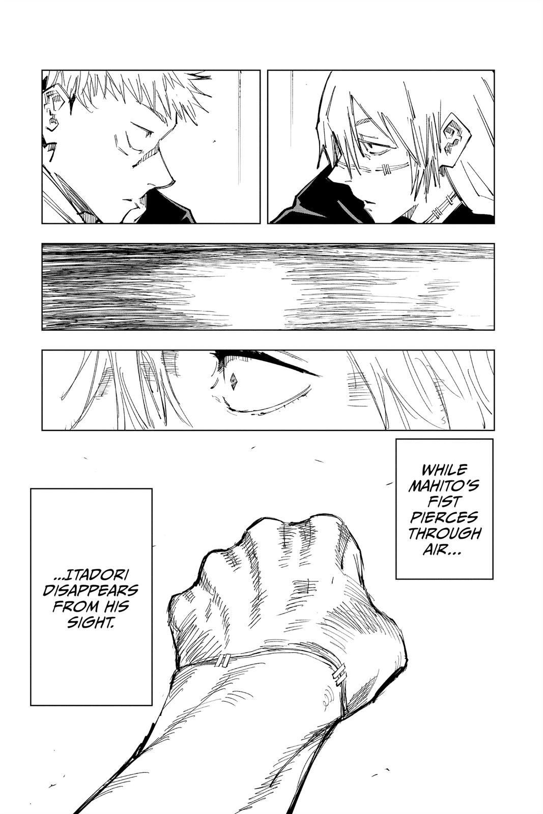 Jujutsu Kaisen Chapter 121 page 14 - Chapter 121: The Shibuya Incident, Part 39