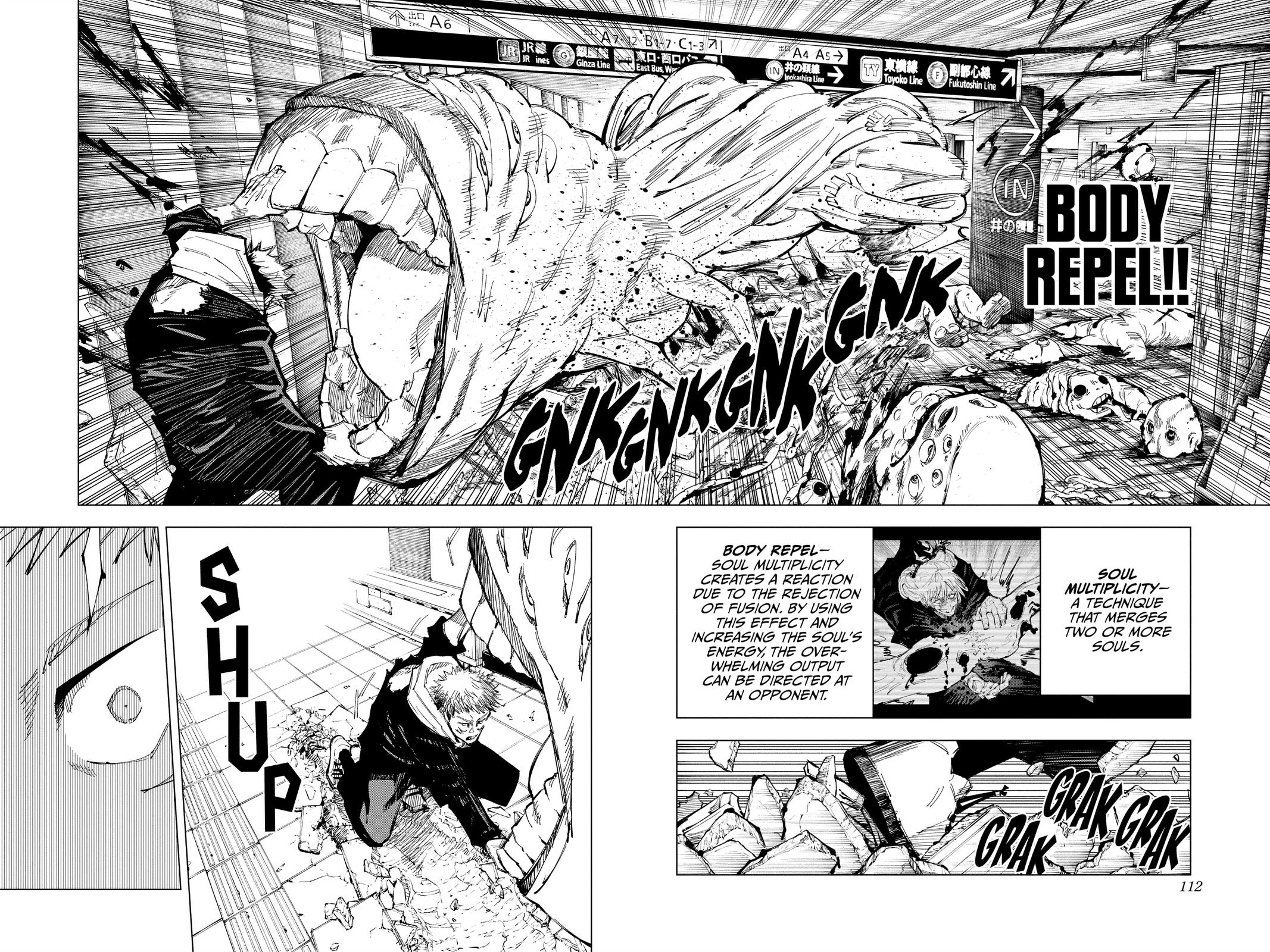Jujutsu Kaisen Chapter 121 page 4 - Chapter 121: The Shibuya Incident, Part 39