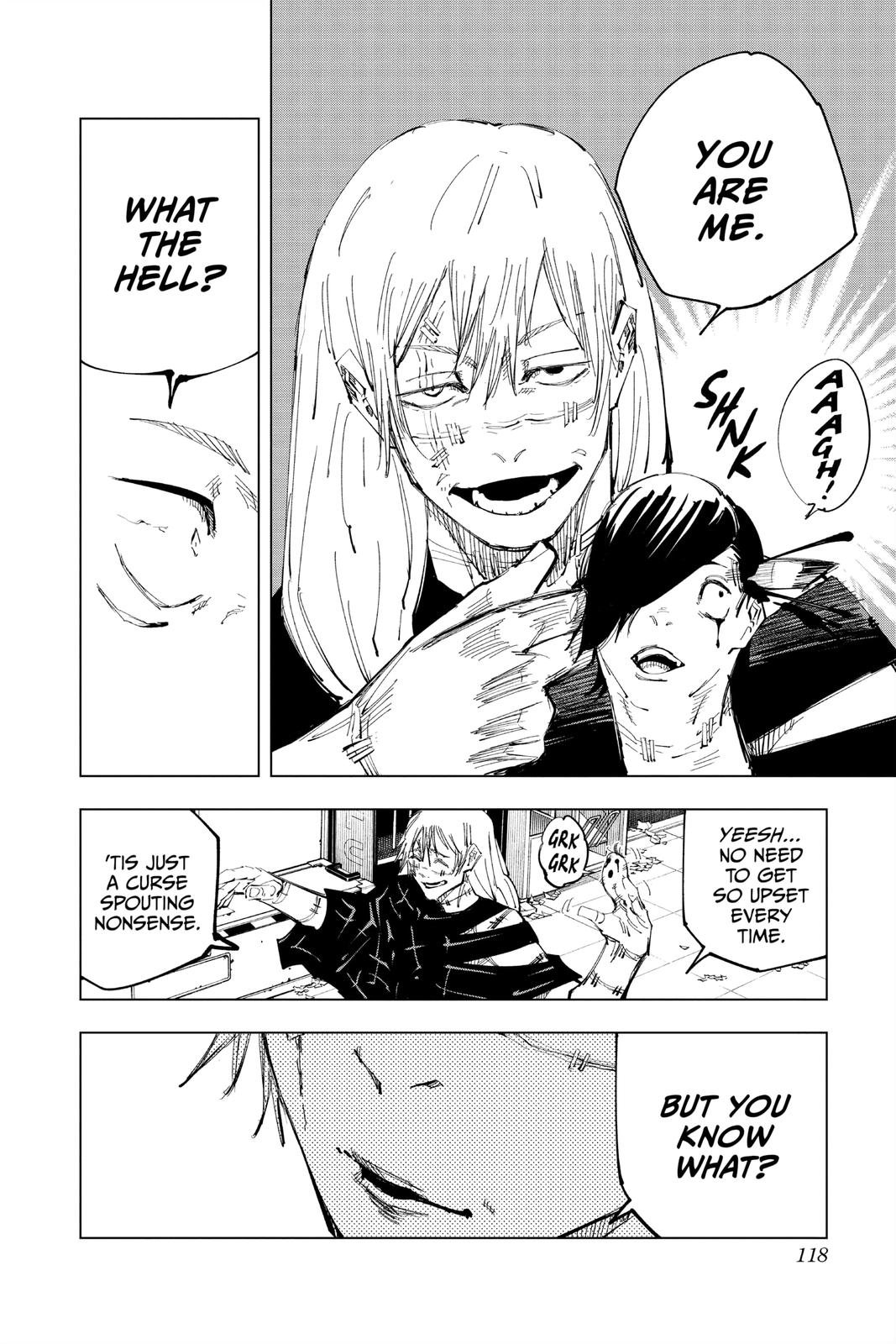 Jujutsu Kaisen Chapter 121 page 9 - Chapter 121: The Shibuya Incident, Part 39