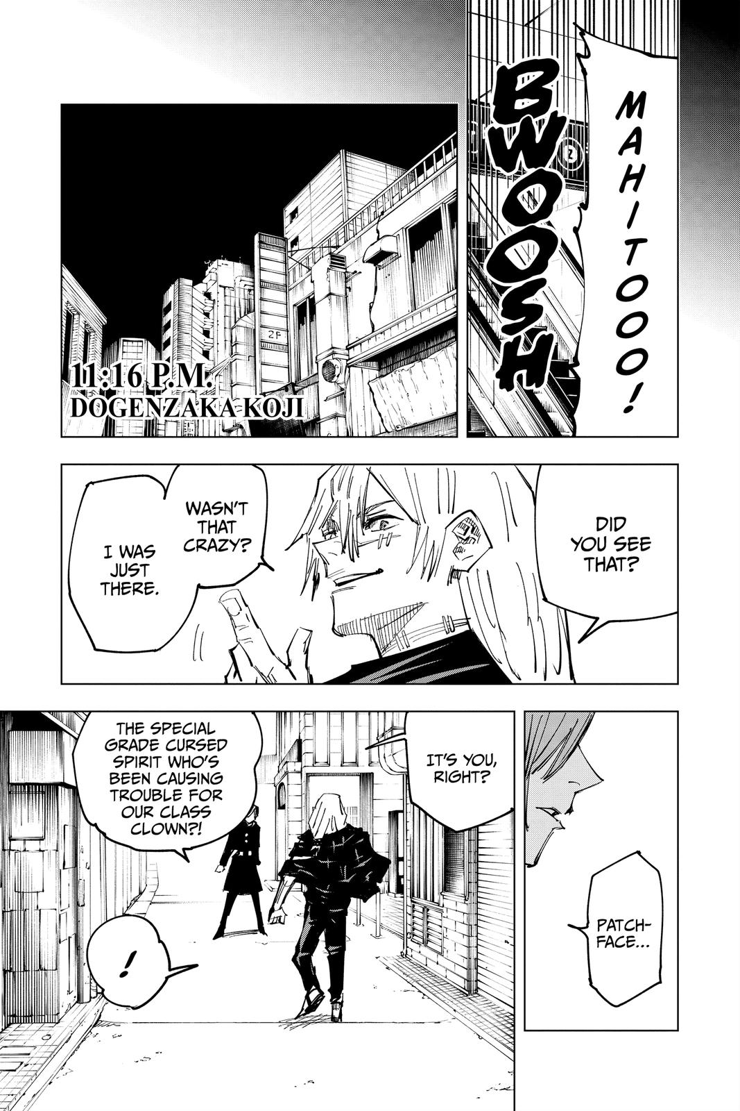 Jujutsu Kaisen Chapter 122 page 13 - Chapter 122: The Shibuya Incident, Part 40
