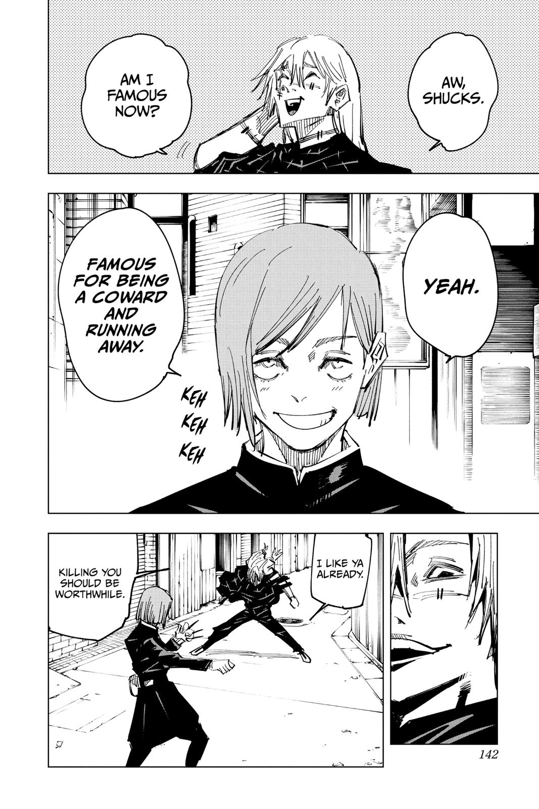 Jujutsu Kaisen Chapter 122 page 14 - Chapter 122: The Shibuya Incident, Part 40
