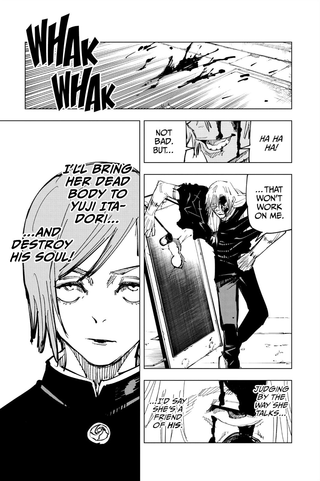 Jujutsu Kaisen Chapter 122 page 19 - Chapter 122: The Shibuya Incident, Part 40