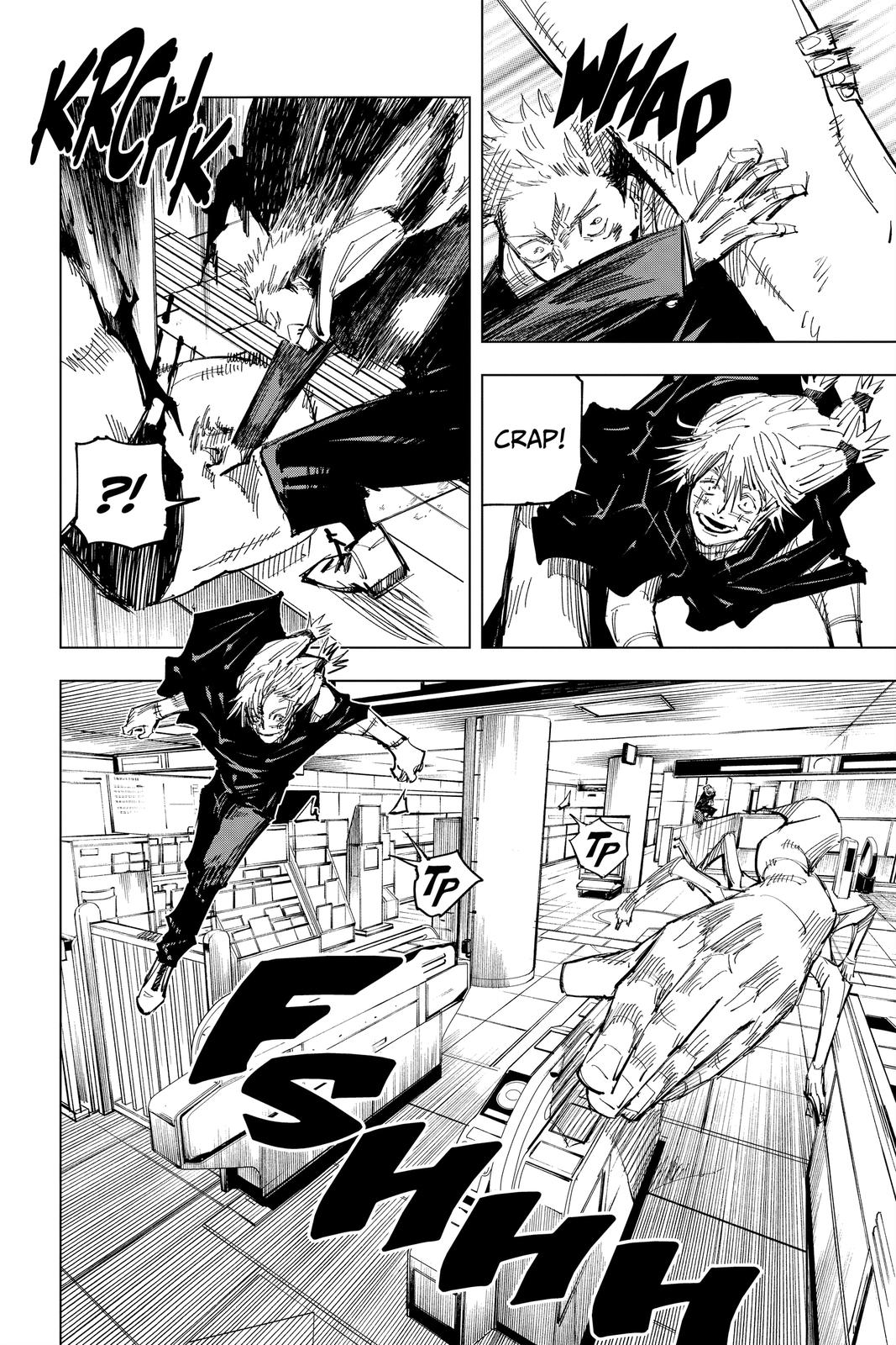 Jujutsu Kaisen Chapter 122 page 4 - Chapter 122: The Shibuya Incident, Part 40