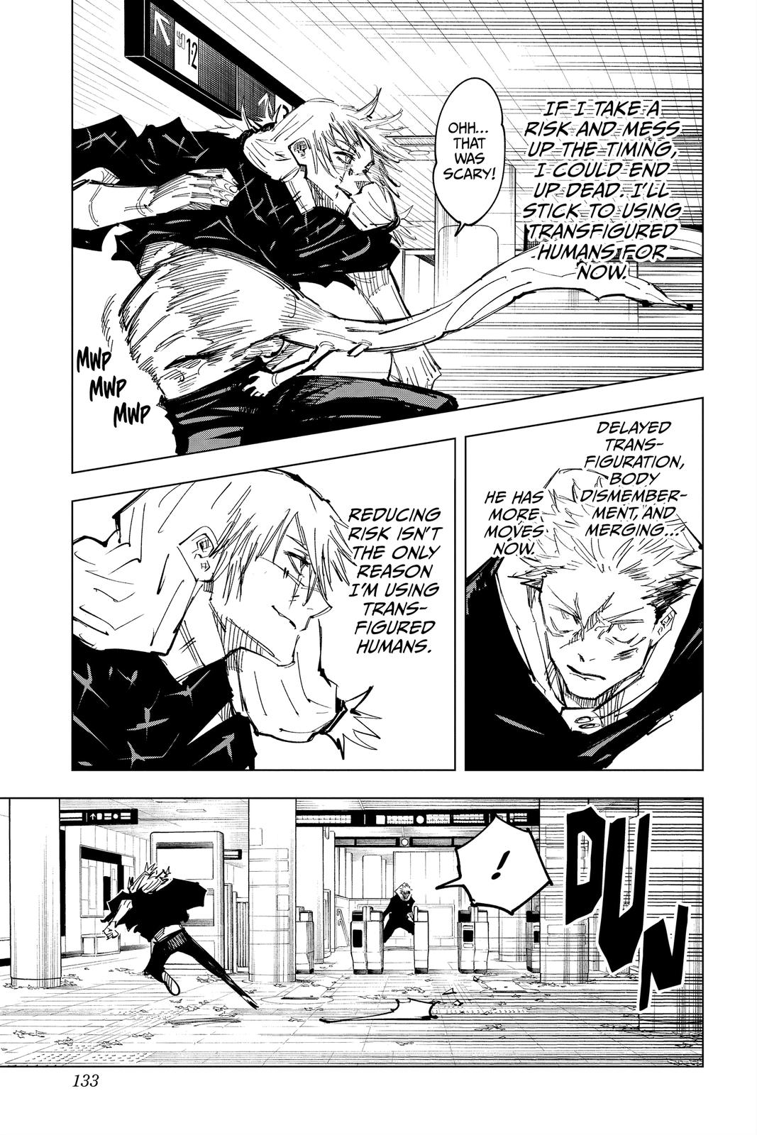 Jujutsu Kaisen Chapter 122 page 5 - Chapter 122: The Shibuya Incident, Part 40