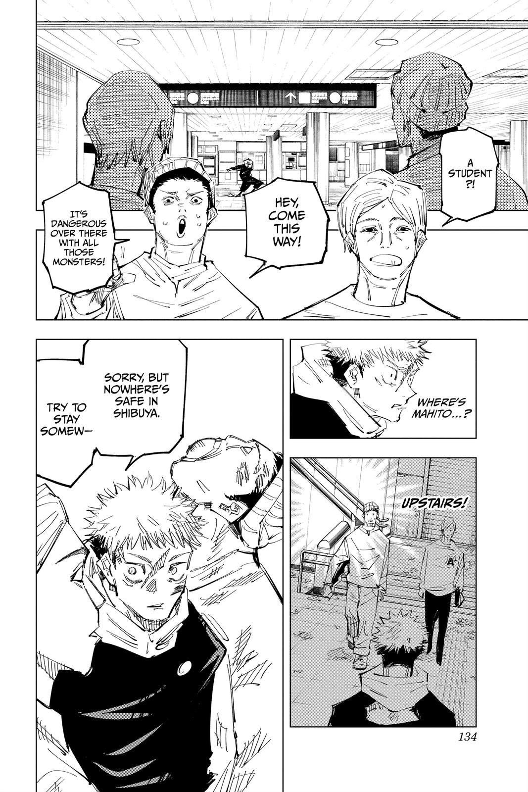Jujutsu Kaisen Chapter 122 page 6 - Chapter 122: The Shibuya Incident, Part 40