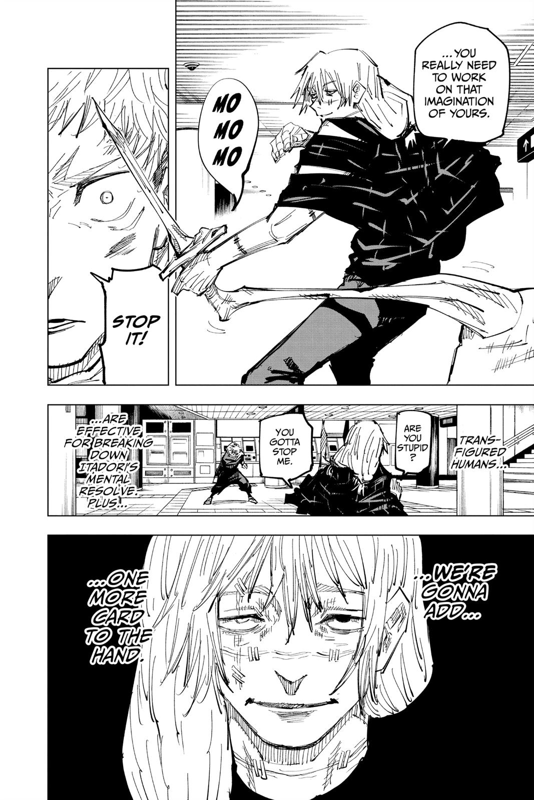 Jujutsu Kaisen Chapter 122 page 8 - Chapter 122: The Shibuya Incident, Part 40